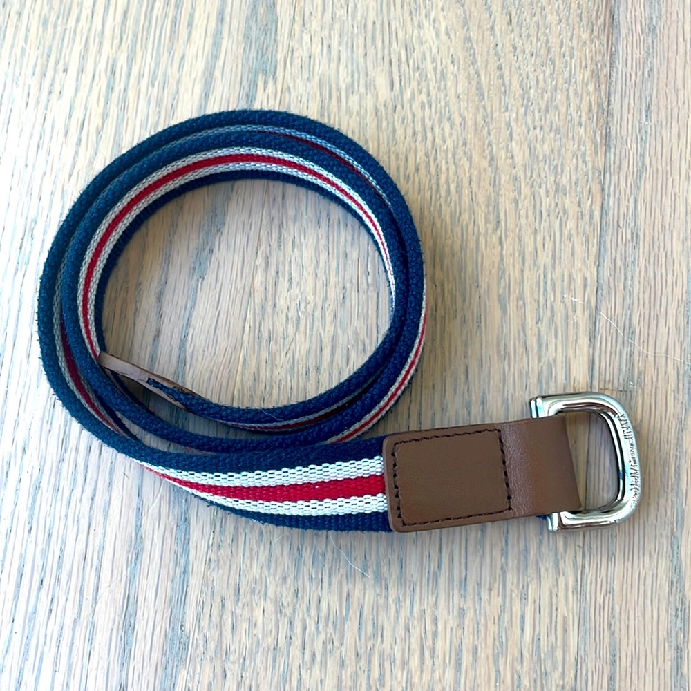 Boys Janie and Jack striped belt size 6-8 years